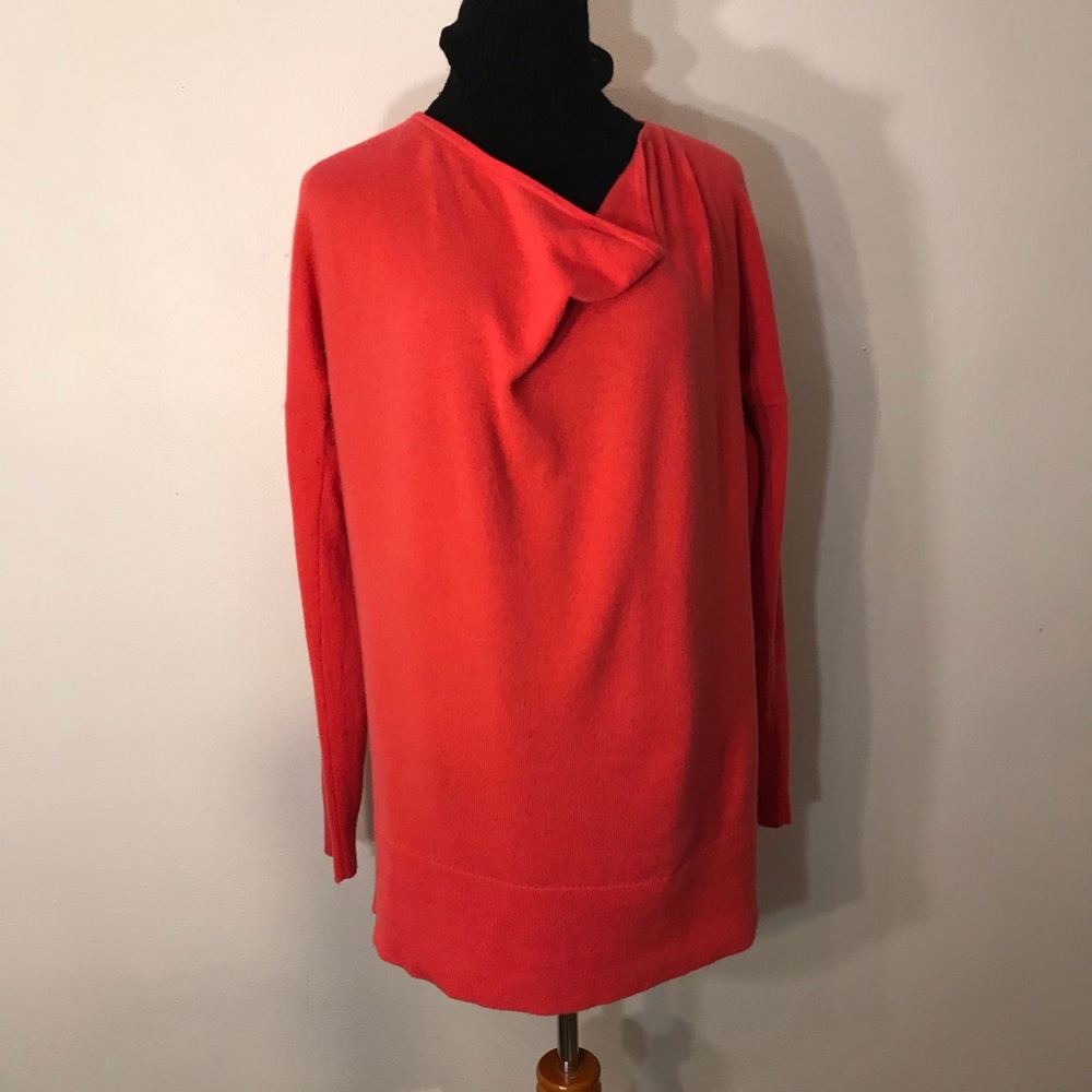 Ann Taylor | XL | Coral Pink Cashmere sweater